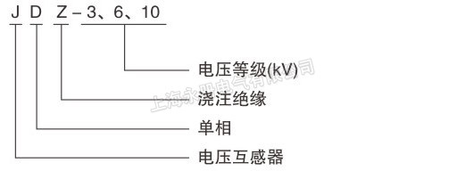 JDZ-3、6、10電壓互感器的型號(hào)含義